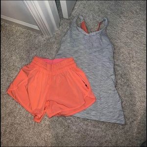 Lululemon tank & shorts